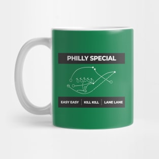Philly-Special. Easy Easy. Kill Kill. Lane Lane Mug